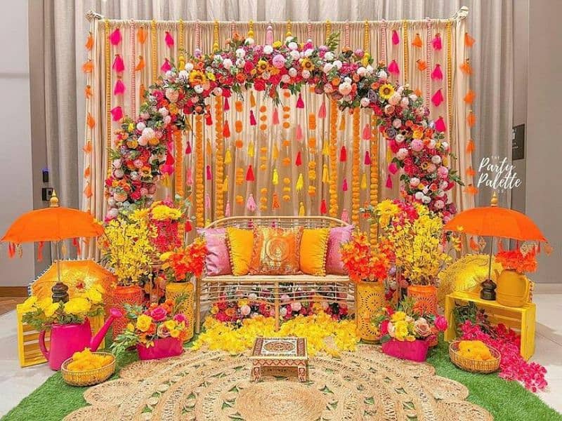 Fresh Flower & Artificial/Car Decoration/Event Services/Wedding Stage 7