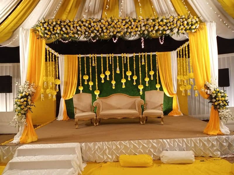 Fresh Flower & Artificial/Car Decoration/Event Services/Wedding Stage 6