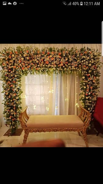 Fresh Flower & Artificial/Car Decoration/Event Services/Wedding Stage 13