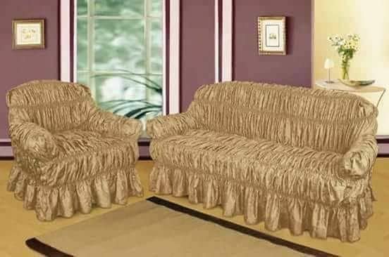 Sofa Cover Jersey silk Fitted Sofa Cover 2