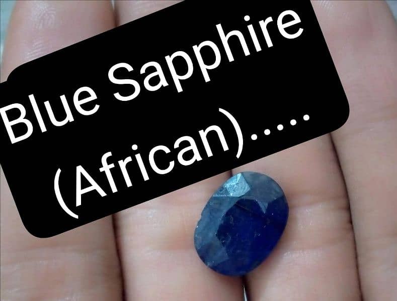 BLUE SAPPHIRE AFRICAN (Neelam) 1