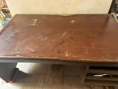 Wooden Table For Office, Computer, Laptop, Dinning