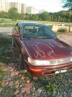 Toyota Corolla XE 1999 islamabad number ac working