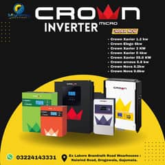 Crown Hybrid Inverters /solar inverter / Crown Xavier 1.2 kw