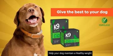 K9 starter puppy and adult dogs 1 kg (farmland), online delivery only