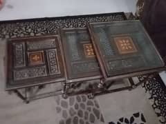 coffee table set pure wood