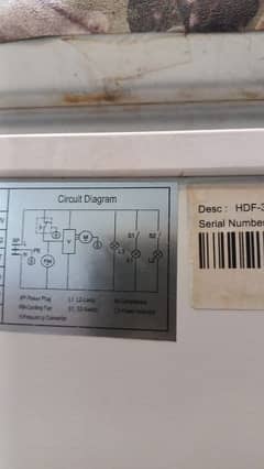 inverter freezer model 385 ltr