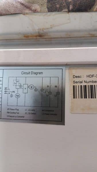 inverter freezer model 385 ltr 0