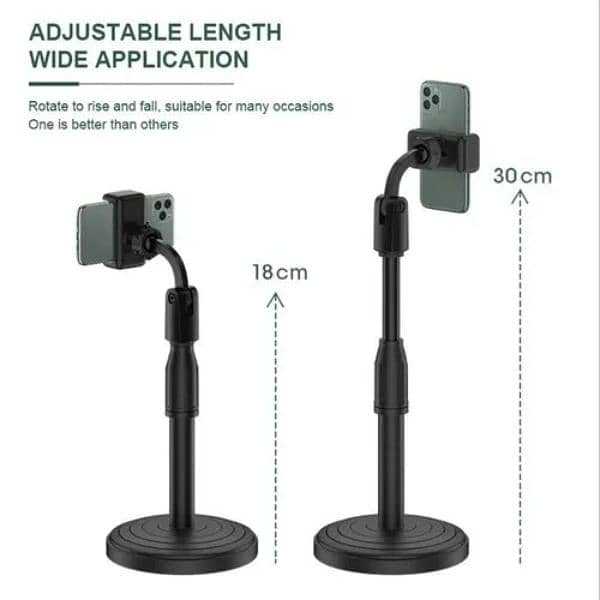 Mobile Stand For Table Height Adjustable Phone Stand 2