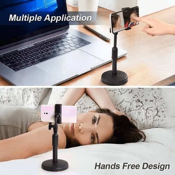 Mobile Stand For Table Height Adjustable Phone Stand 3