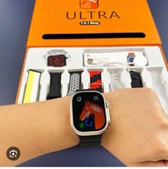 7 strapes ultra watch in full screen