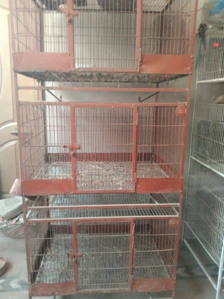 3 portion Metal cage for urgent sale 1