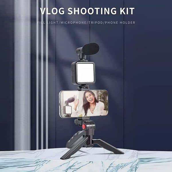 Ay-49 Video Making Tripod Kit For Vlogging 10