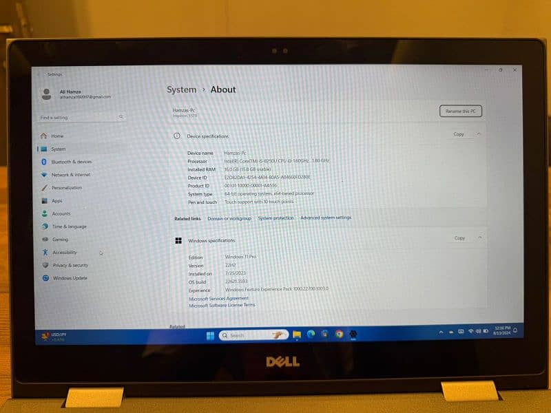 Dell laptop for sale core i5 urgent 7