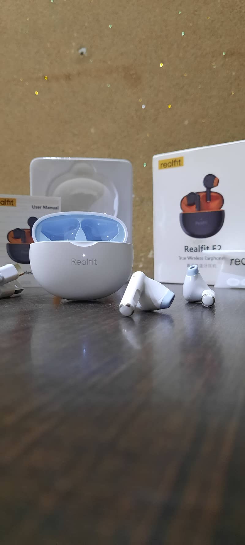 New realfit f3 earphones (headphones/earpods/earbuds) 2