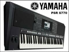 Yamaha psr s770 piano indian expention loaded keyboard korg roland