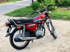 Honda CG 125 Model 2018 Red Edition