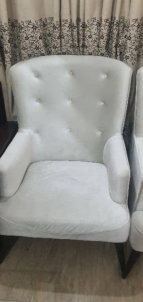 Sofa Chairs full cushioned with wooden legs 3