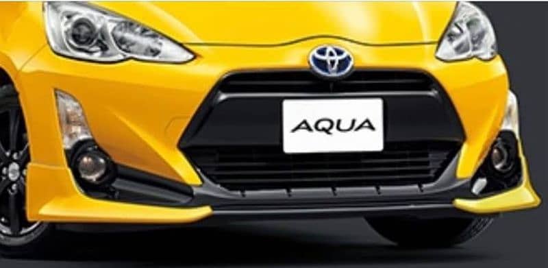 Toyota Aqua front bumper 2015 model 3