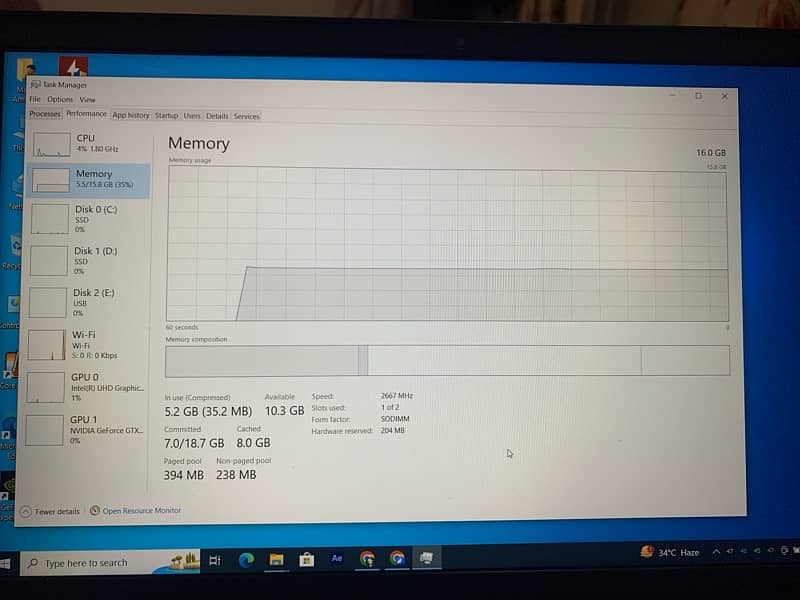 DELL G3 3590 with GTX 1660Ti 6GB 7