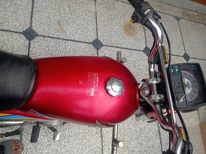 honda cd 70 red colour 2019 model 0