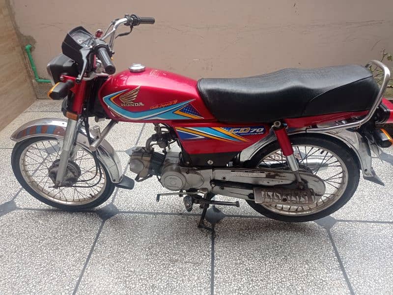 honda cd 70 red colour 2019 model 11