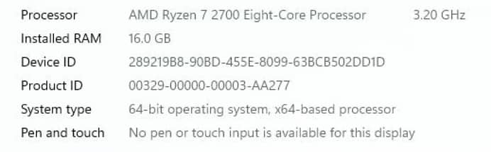 AMD Ryzen 7 2700 Octa Core with box and Original RGB Cooler 2