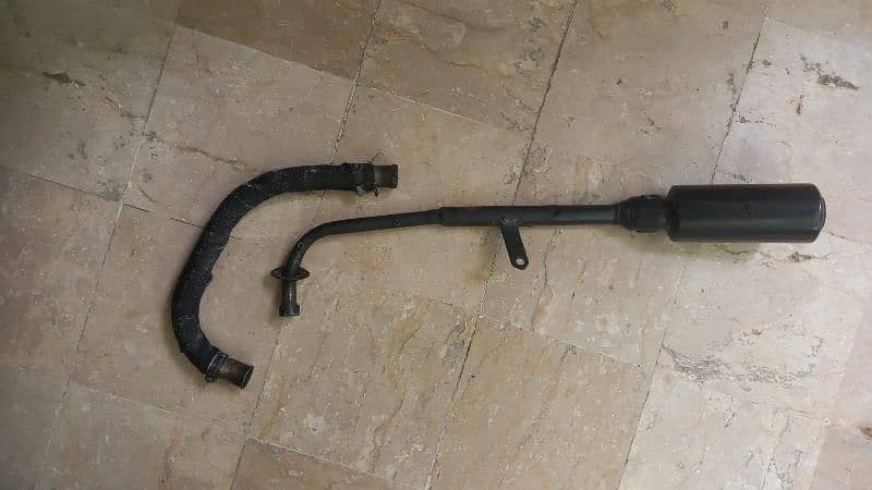 SC PROJECT EXHAUST for 70 and 125 with complete fitting 3