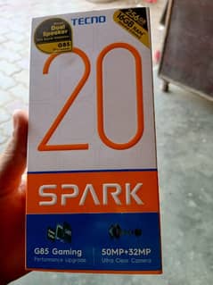 tecno spark 20 256gb . . 8+8ram 10month warinti ha