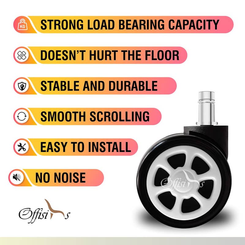 Chair casters / chair wheels 8