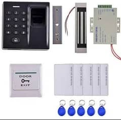 fingerprint electric magnetic door lock access control system