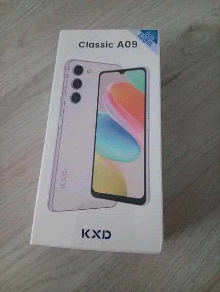 KXD classic A09 4G Just Box open 0