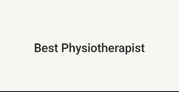 Female physiotherapist