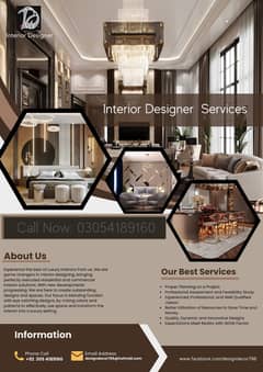 Interior Designer | Home Decoration | Office Design |