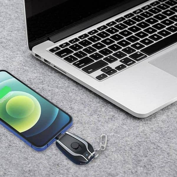 Keychain Power Bank Charger 0