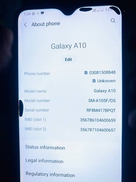 samsung galaxy a10 3gb 32gb 7