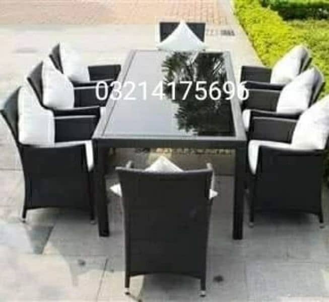 AZADI DISCOUNT SALE 25%OFF OUTDOOR GARDEN RATTAN UPVC FURNITURE SOFA 19