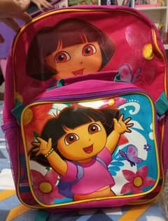 Dora School bag with lunch bag 0