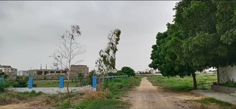 PLOT AVAILABLE FOR IN KARACHI BAR 25-A BOUNDARY WALL SOCIETY. 5