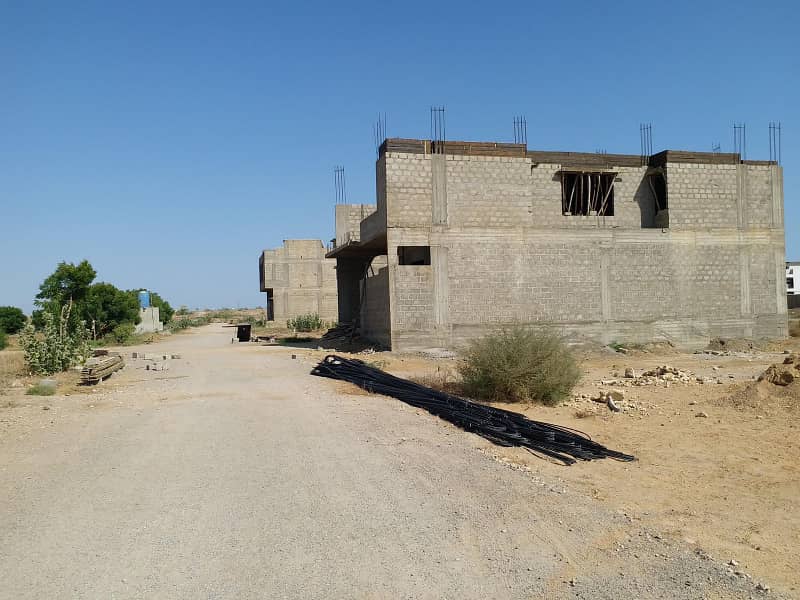 PLOT AVAILABLE FOR IN KARACHI BAR 25-A BOUNDARY WALL SOCIETY. 9