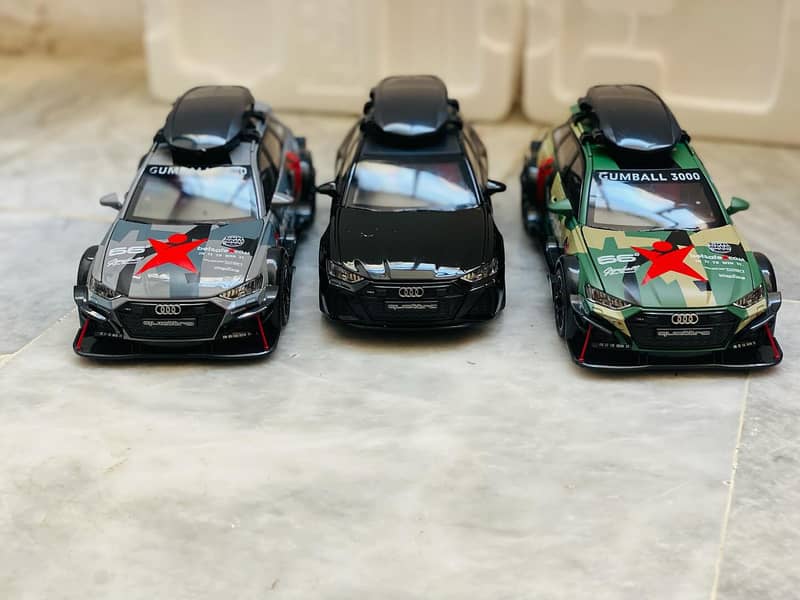 Diecast Models Cars Audi,V8 Lexus570. Lexus_300,Nissan GTR-R35 Shelbb 3