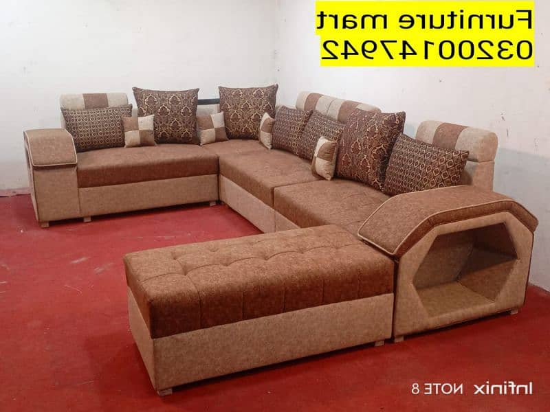 L shape sofa/L shape sofa/corner sofa/10 seater sofa set/puffy sofa 4