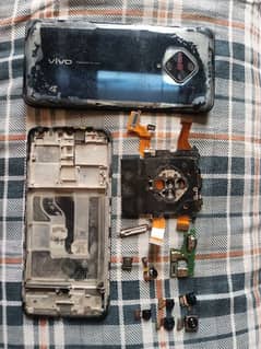 vivo S1 pro parts (LED Battery Aur Panel Nahe he)