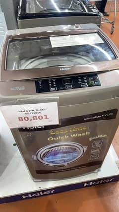 Haier Azadi sale offer on Automatic washing Machines 0