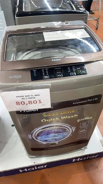 Haier Azadi sale offer on Automatic washing Machines 0