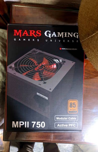 Mars Gaming 750watt 85+ Gaming PSU 0