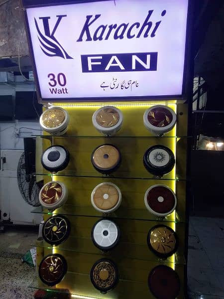 Karachi fan Ac DC and inverter 30 wt 5