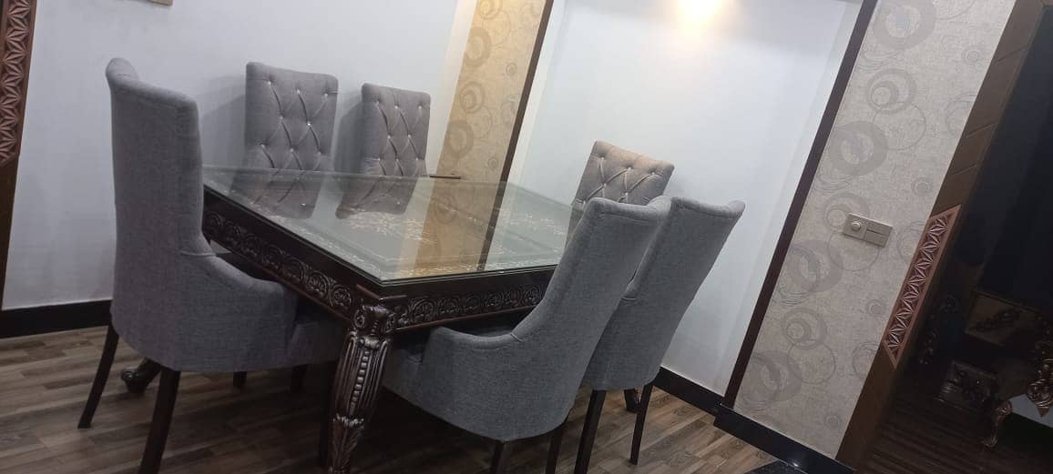 Dining Tables For sale 6 Seater\ 6 chairs dining table\wooden dining 3