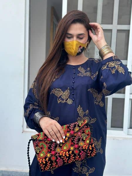 Iqra kanwal Spotted in Our Dress | Size: Medium , Large Free Delivery 1