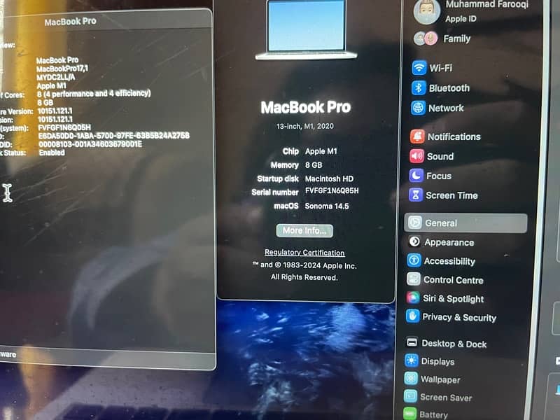 macbook pro M1  8gb 512gb touch bar  touch id - read ad for discount 2